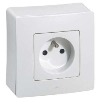 Корпус для точки доступа Niloe, ультрабелый, 1 гнездо - корпус для поверхностного монтажа 664798