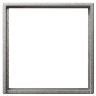 Рамка адаптера из нержавеющей стали, квадратная, 50x50 мм - Корпус адаптера 0282600