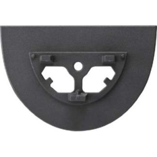 Основание опоры E-образного профиля, антрацит, 491-769 мм - Опора освещения/электростанции, IP44, антрацит, 814028