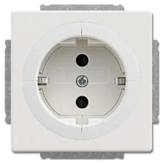 Студийная белая розетка - Розетка ( 20 EUAB-884