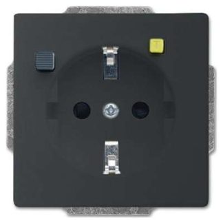 Вставка FI-SCHUKOMAT, черный матовый - Розетка ( 3120 EUCB-885
