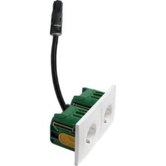 Двойная розетка SCHUKO BADORA - Комбинированный выключатель/настенная розетка H 11.6612/672.02RD30