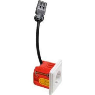 Розетка SCHUKO от Wieland Gesis - Комбинированный выключатель/настенная розетка H 80.661167102GE30BW
