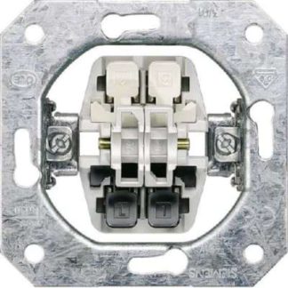 Вставной выключатель для жалюзи с электрической блокировкой - двухполюсная кнопка для жалюзи 5TA2114-0KK