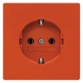 Розетка в стиле SCHUKO, с защитой от прикосновения, оранжевая - 1 шт. 5UB1836