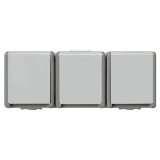 Накладная розетка Schuko DELTA IP44 с повышенной степенью защиты - Розетка (5UB4732)