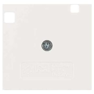 Центральная пластина PWS/GL для УЗО - крышка для белого выключателя 149609