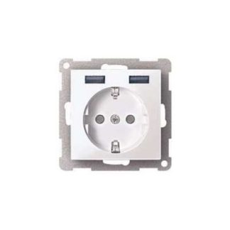 Розетка SCHUKO с USB-зарядным устройством lws - Электрическая розетка MEG2366-6035