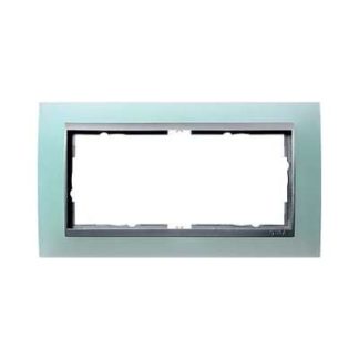Рамка для фоторамки, двойная, непрозрачная, мятного цвета, Event - Рамка, двухсекционная, зеленая, 100251