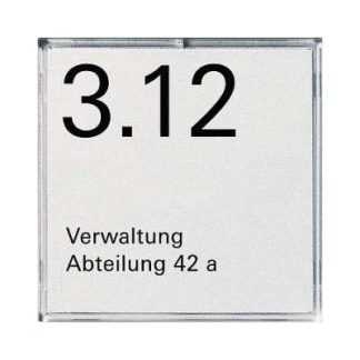1x Белый информационный знак Event-E2 для обозначения местоположения — маркировка для коммутационного устройства National Switching Device