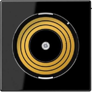 Крышка - Накладка на выключатель/диммер, черная PL A DMS SW