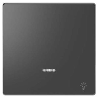 Переключатель с индикаторной лампочкой, anth - Крышка для переключателя/кнопки MEG3322...