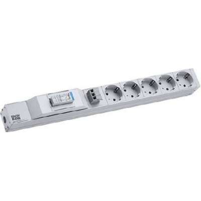 Сетевой фильтр 19 дюймов, 1U, ALU - Блок распределения питания (PDU) 800.2949