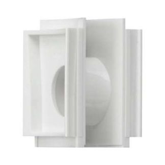 Чисто белый соединительный адаптер - Кабельный вводной разъем белый 0013053