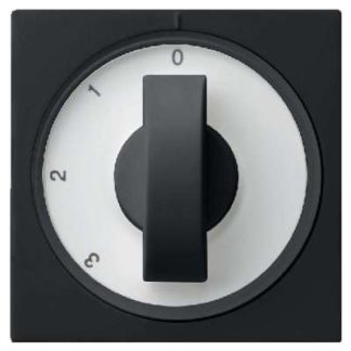 Крышка переключателя уровня 3-ступенчатая 0/1/2/3 - Черная крышка для переключателя уровня 0669005