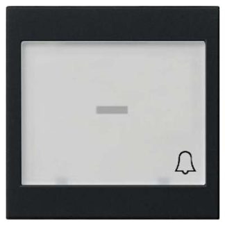 Накладка на переключатель/кнопку Rocker sw BSF с большим символом + - черная 0679005