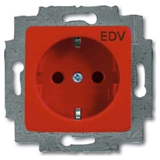 Вставка розетки SCHUKO красная RAL3020 - Розетка ( 20 EUCQ/DV-217-101