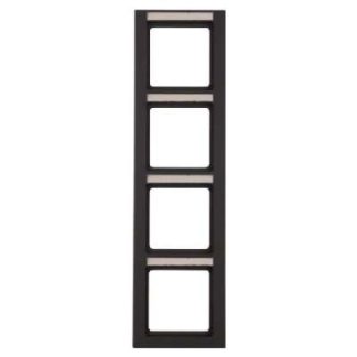 Вертикальная рама из 4 частей, цвет B.feld Q.3, антрацитовый - Четырехсекционная рама антрацитового цвета 10546086