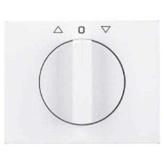 Центральный элемент с ручкой для жалюзи. pw - Чехол для жалюзи белого цвета 1077710900