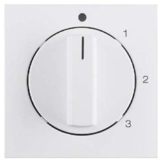 Центральная пластина с ручкой 3S S.1/B.3/7 pw - Крышка переключателя уровня, белая 1096190900