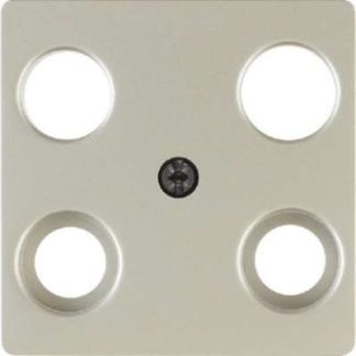 Центральная пластина из нержавеющей стали с 4 отверстиями - Центральная крышка для промежуточного элемента 148304