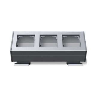 Тройной алюминиевый корпус с монтажным кронштом - Корпус для поверхностного монтажа, трехсекционный алюминиевый 119326