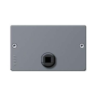 Алюминиевая торцевая заглушка с фиксатором натяжения - Корпус для поверхностного монтажа, 0-кратный, серый, 135828