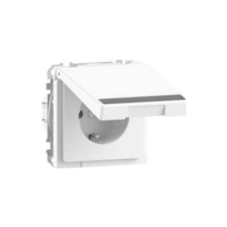 Розетка SCHUKO с откидной крышкой - Вилка MEG2312-6035