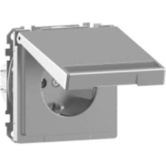 Розетка SCHUKO с откидной крышкой - Розетка 1 шт. MEG2312-6036