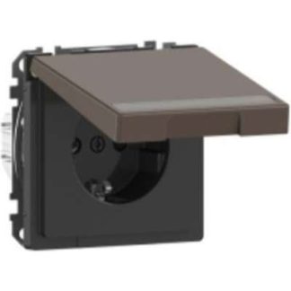 Розетка SCHUKO с откидной крышкой - Розетка 1 шт. MEG2312-6052