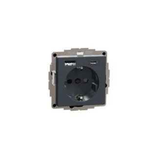 Розетка Schuko с USB-зарядным устройством - Вилка MEG2367-0414