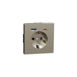 Розетка Schuko с USB-зарядным устройством - Вилка MEG2367-6036