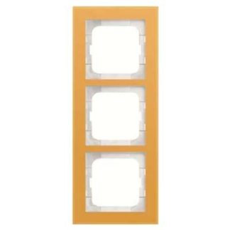 Рамка с тройным покрытием - желтая рамка с тройным сложением 1723-225