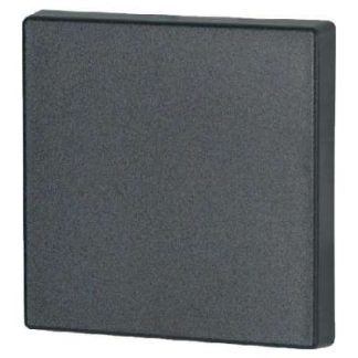 Rocker 1-fold deep black - Switch/button cover black CWIZ-01/09
