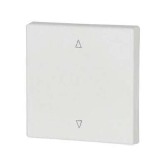 Однопозиционный тумблерный переключатель, цвет Alpine White, глянцевый, Jalosie CWIZ-01/57