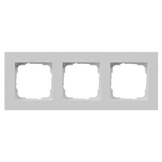 Трехсекционная рамка для обложки, плоская, серая - Трехсекционная рамка, серая 0213375
