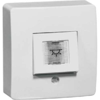 Белая кнопка, для поверхностного монтажа - Кнопка H 655 GLK