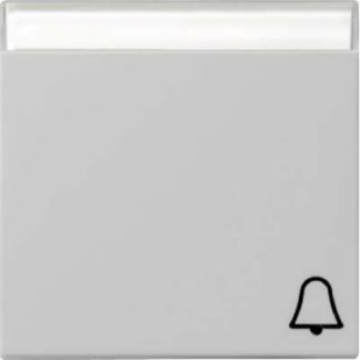 Декоративная накладка на переключатель/кнопку, серый цвет, 0673015