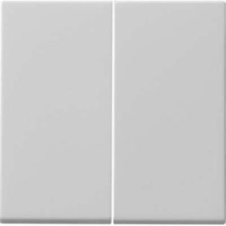 Двухпозиционный тумблерный переключатель, серый - накладка на переключатель/кнопку, серый 0915015