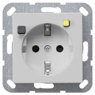 Защитная розетка с УЗО 30 мА SH серого цвета - Вилка (2677015)