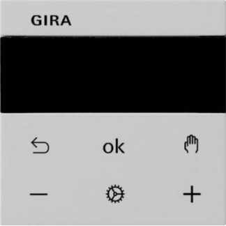 Блок управления температурой в помещении, серый - интеллектуальный серый блок управления