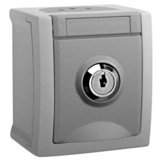 Запираемая розетка № 4 FR-AP IP54 - Розетка (90591044-DE)