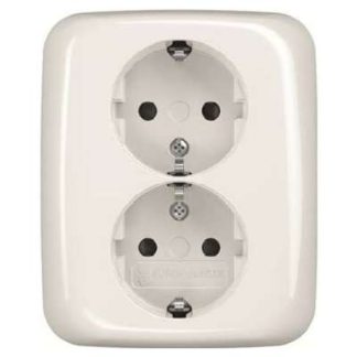 Двойная розетка SCHUKO - Розетка (розетка) 202 EUJB-214