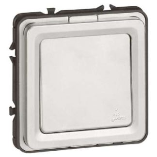 Переключатель Soliroc Cross Switch IP55 IK10 gr - Хромированный промежуточный переключатель 077821