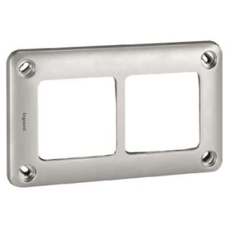 Двойная горизонтальная/вертикальная рамка - Двойная серая рамка 077852