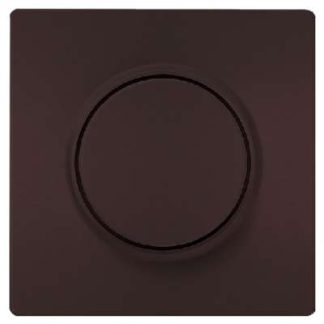 Стильная шоколадная накладка на диммер с поворотной ручкой. - Накладка 5TC8912-0CH