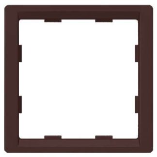 Стильная рамка-адаптер 55x55 мм, шоколадного цвета - Frame 5TG1327-0CH