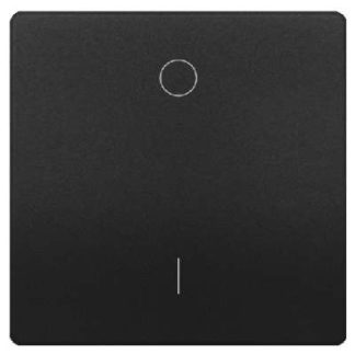 Кнопка-переключатель в стиле антрацит с символом ввода/вывода - Крышка 5TG7141-0AC40