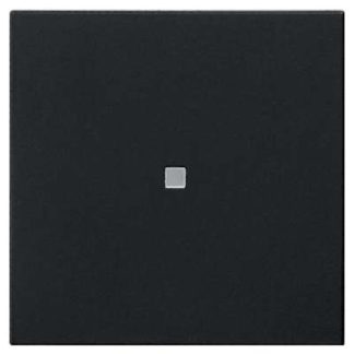 Однопозиционный переключатель-качель, черный - Крышка переключателя, черная 5371005