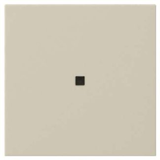 Однокнопочный переключатель кремово-белого цвета - Накладка на переключатель кремово-белого цвета 537101